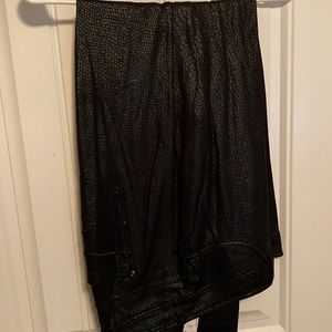 Snake skin print jeans
